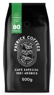 Patrick Coffess 80 Pontos - Torra Escura - Grãos - 500g