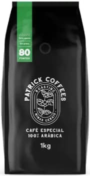 Patrick Coffess 80 Pontos - Torra Escura - Moído Para Espresso - 1Kg