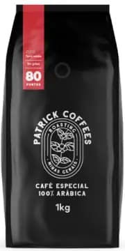 Patrick Coffess 80 Pontos - Torra Média - Moído Para Espresso - 1Kg