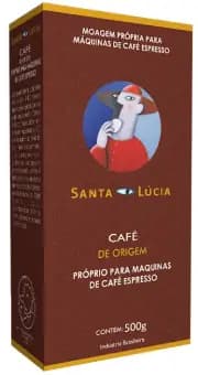 Santa Lúcia Especial - Moído Para Maquina Expresso - 500g